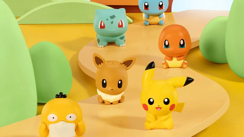 AKG Entertainment Rilis Mainan Baru Funism Pokémon dan Maltese PupSnap