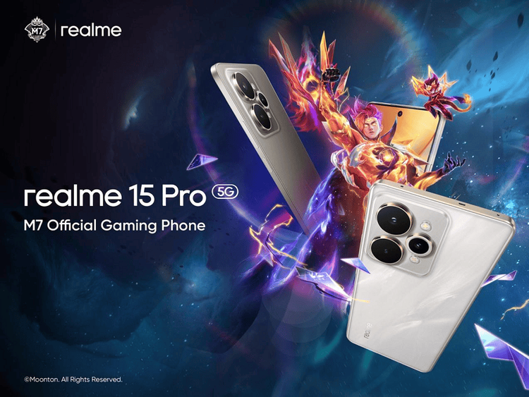 M7 World Championship Tunjuk Realme 15 Pro 5G sebagai Smartphone Resmi